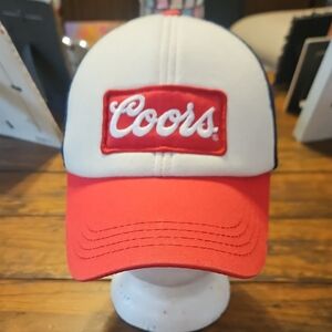 Coors Red and White Cap